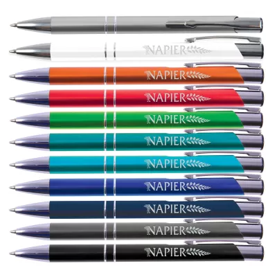branded Napier Pen Metal, from our range of promotional Metal Conference Pens