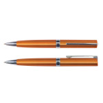 Plastic Promotional Pens  - Gemini Metallic Pen Plastic