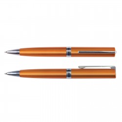 Plastic Promotional Pens - Gemini Metallic Pen Plastic