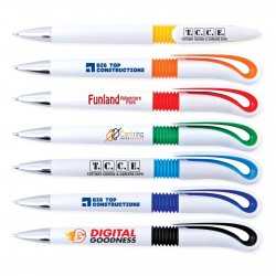 Plastic Promotional Pens - Hook Pen Plastic