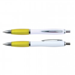 Plastic Promotional Pens - Viva Pen Plastic - White Barrel