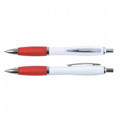 Plastic Promotional Pens - Viva Pen Plastic - White Barrel