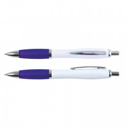 Plastic Promotional Pens - Viva Pen Plastic - White Barrel
