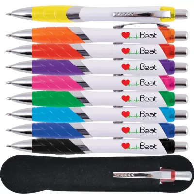 branded Beat Pen Plastic, from our range of promotional Plastic Promotional Pens