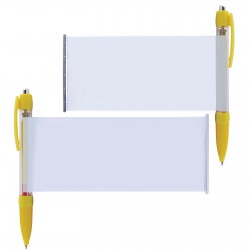 Novelty Pens - Banner Pen Plastic