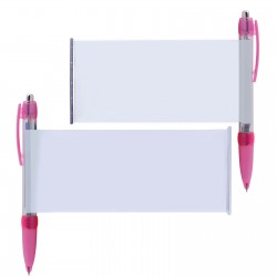 Novelty Pens - Banner Pen Plastic