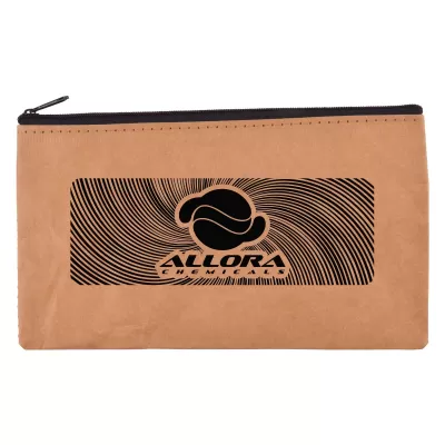 branded Echo Kraft Pouch, from our range of promotional Pencil Cases