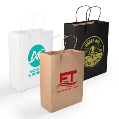 branded Express Paper Bag Medium, from our range of promotional Paper Bags