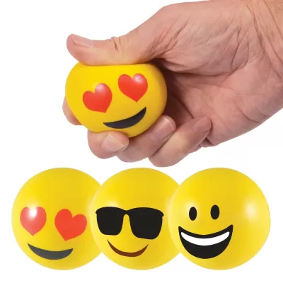 branded Emoji Stress Balls, from our range of promotional Stress Shapes