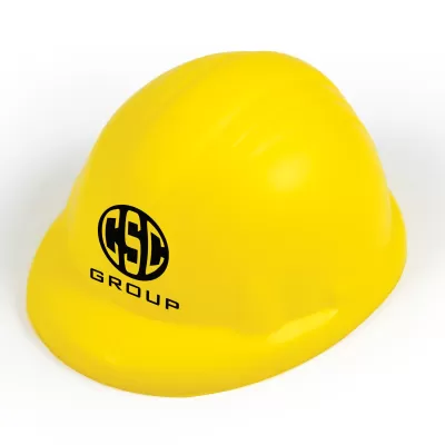 branded Hard Hat Stress Reliever, from our range of promotional Stress Shapes