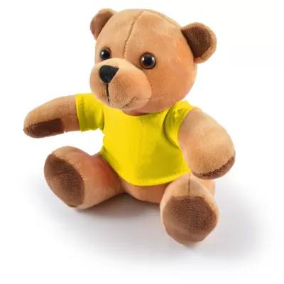 branded Honey Plush Teddy Bear, from our range of promotional Teddy Bears & Plush Toys