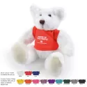 branded Frosty Plush Teddy Bear, from our range of promotional Teddy Bears &amp; Plush Toys