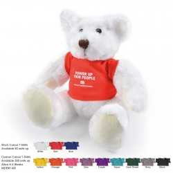 branded Frosty Plush Teddy Bear, from our range of promotional Teddy Bears & Plush Toys