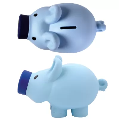branded Priscilla / Patrick Pig Coin Bank, from our range of promotional Money Boxes