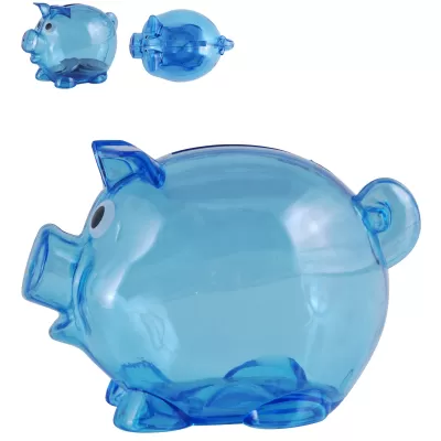 branded Worlds Smallest Pig Coin Bank, from our range of promotional Money Boxes