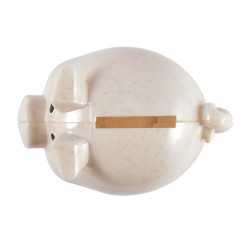 branded Worlds Smallest Pig Eco Coin Bank, from our range of promotional Money Boxes