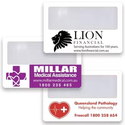 branded Grow Credit Card Magnifier, from our range of promotional Novelties