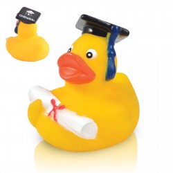 branded Graduate PVC Bath Duck, from our range of promotional Novelties