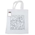 branded Colouring Short Handle Cotton Bag &amp; Crayons, from our range of promotional Pencils