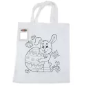 branded Colouring Short Handle Cotton Bag &amp; Crayons, from our range of promotional Pencils