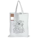 branded Colouring Short Handle Cotton Bag &amp; Pencils, from our range of promotional Shopping Tote Bags