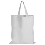 Shopping Tote Bags  - Coloured Cotton Short Handle Tote Bag