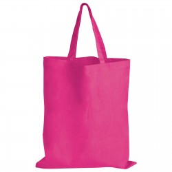 Shopping Tote Bags - Coloured Cotton Short Handle Tote Bag