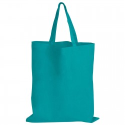 Shopping Tote Bags - Coloured Cotton Short Handle Tote Bag
