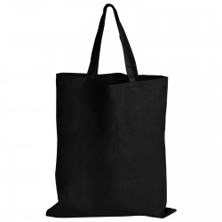 Shopping Tote Bags - Coloured Cotton Short Handle Tote Bag