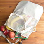Shopping Tote Bags  - Scoot Calico / Mesh Tote Bag