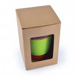 branded Kick Coffee Cup with Jelly Beans, from our range of promotional Reusable Coffee Cups - Plastic & Ceramic