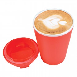 Reusable Coffee Cups - Plastic & Ceramic - Aroma Coffee Cup / Comfort Lid 350ml