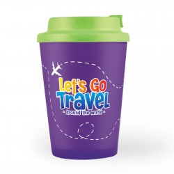 Reusable Coffee Cups - Plastic & Ceramic - Aroma Coffee Cup / Comfort Lid 350ml