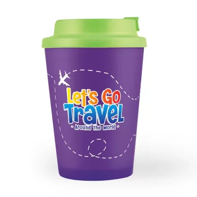 branded Aroma Coffee Cup / Comfort Lid 350ml, from our range of promotional Reusable Coffee Cups - Plastic & Ceramic