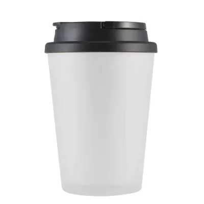 branded Aroma Coffee Cup / Handle Lid 350ml, from our range of promotional Reusable Coffee Cups - Plastic & Ceramic