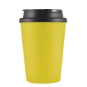 branded Aroma Coffee Cup / Handle Lid 350ml, from our range of promotional Reusable Coffee Cups - Plastic &amp; Ceramic