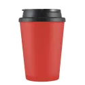 branded Aroma Coffee Cup / Handle Lid 350ml, from our range of promotional Reusable Coffee Cups - Plastic &amp; Ceramic