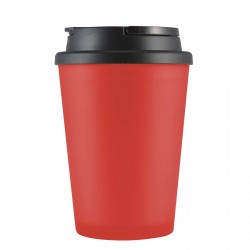 Reusable Coffee Cups - Plastic & Ceramic - Aroma Coffee Cup / Handle Lid 350ml