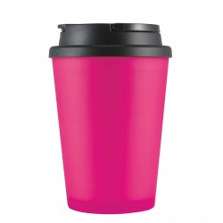 Reusable Coffee Cups - Plastic & Ceramic - Aroma Coffee Cup / Handle Lid 350ml