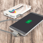 branded Sabre Wireless Power Bank, from our range of promotional Power Banks