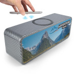 branded Shogun Speaker &amp; Inductive Charger, from our range of promotional Speakers