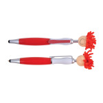 branded Mop Top Pen / Stylus, from our range of promotional Stylus Pens