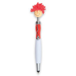 branded Mop Top Jazz Pen / Stylus, from our range of promotional Stylus Pens