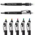 branded Trident Pen / Stylus Highlighter, from our range of promotional Stylus Pens
