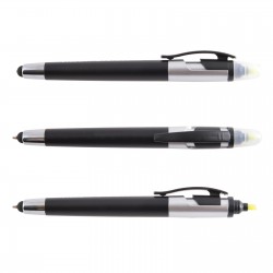 branded Trident Pen / Stylus Highlighter, from our range of promotional Stylus Pens