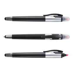 branded Trident Pen / Stylus Highlighter, from our range of promotional Stylus Pens