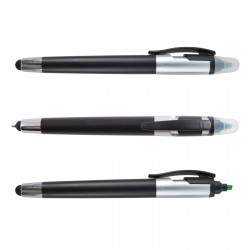 branded Trident Pen / Stylus Highlighter, from our range of promotional Stylus Pens