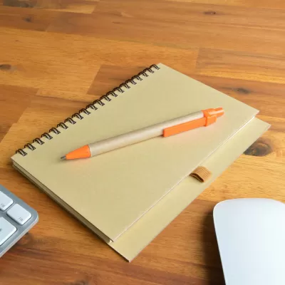 branded Savannah Notebook / Matador Pen, from our range of promotional Promotional Journals & Notebooks