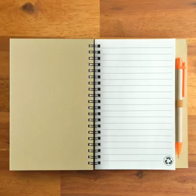branded Savannah Notebook / Matador Pen, from our range of promotional Promotional Journals & Notebooks