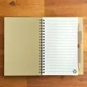 branded Savannah Notebook / Eco Matador Pen, from our range of promotional Promotional Journals &amp; Notebooks